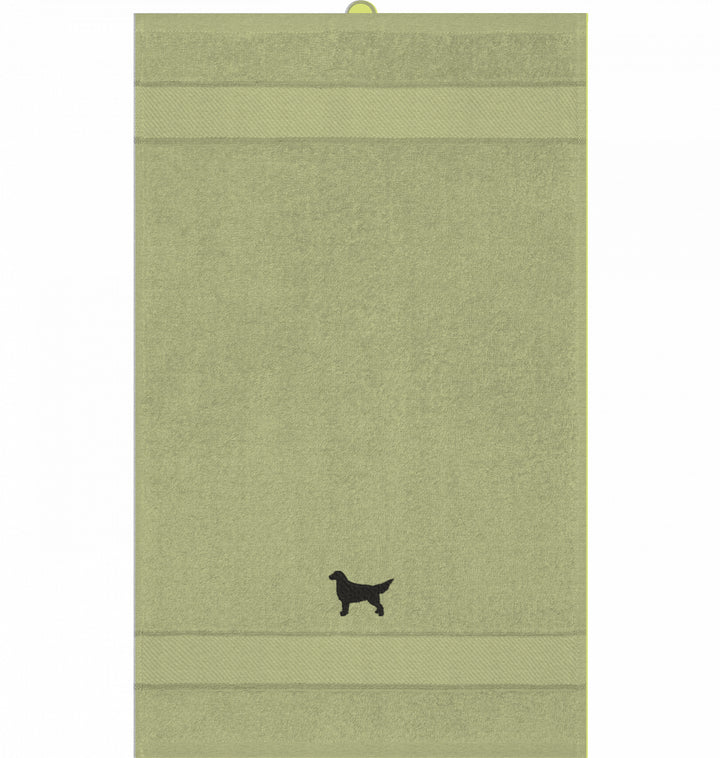 Flat love - Gästehandtuch