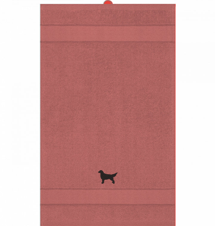 Flat love - Gästehandtuch