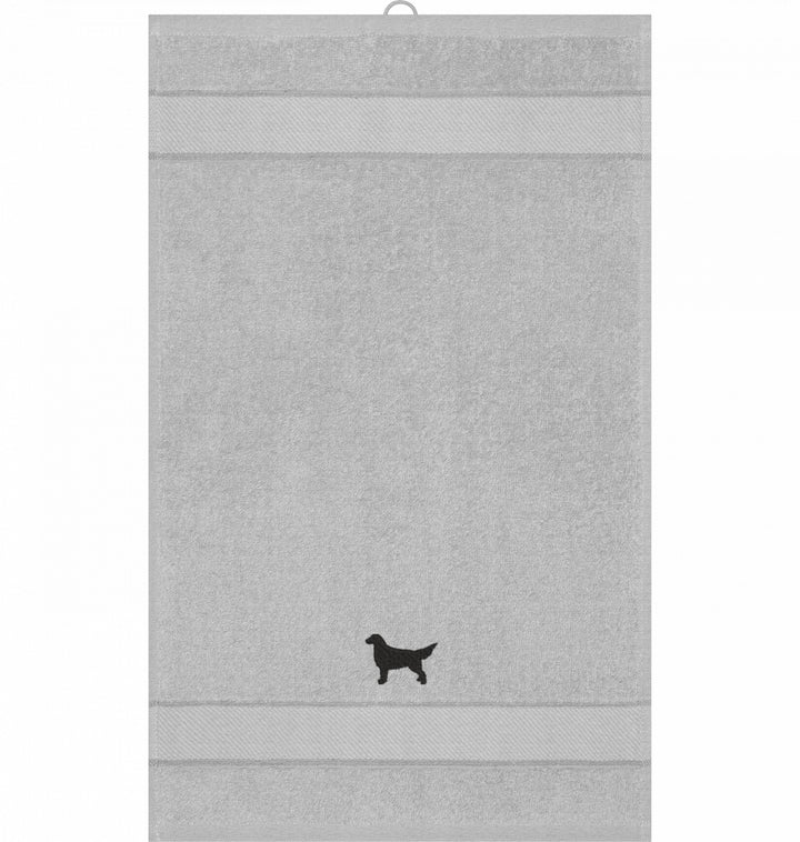 Flat love - Gästehandtuch