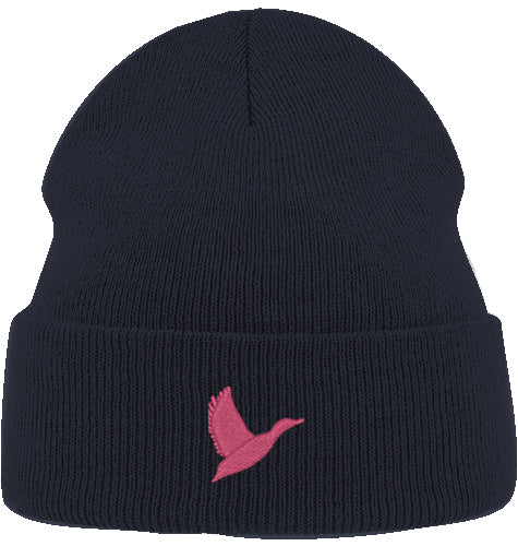 Organic Beanie - Ente pink