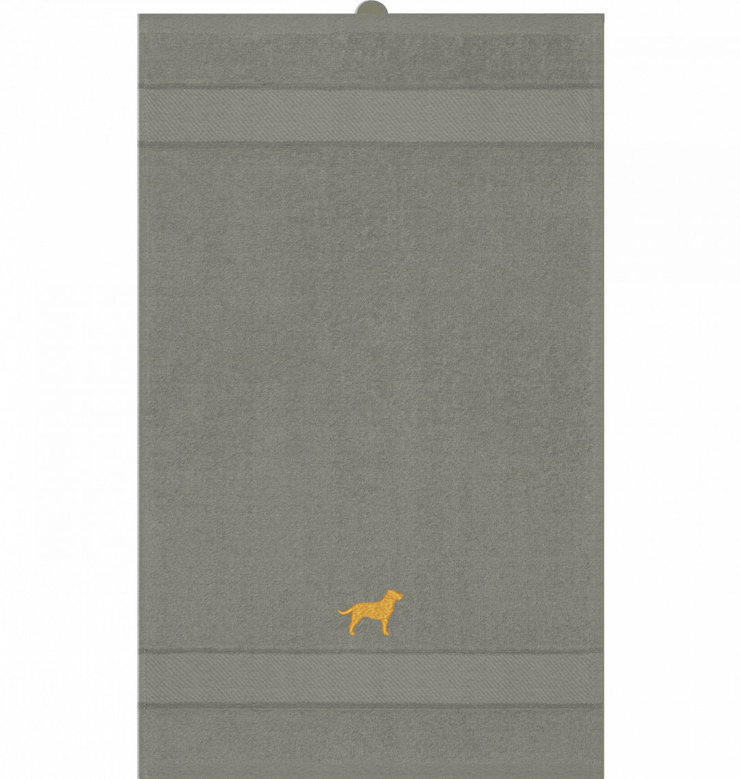 Lab love yellow - Gästehandtuch