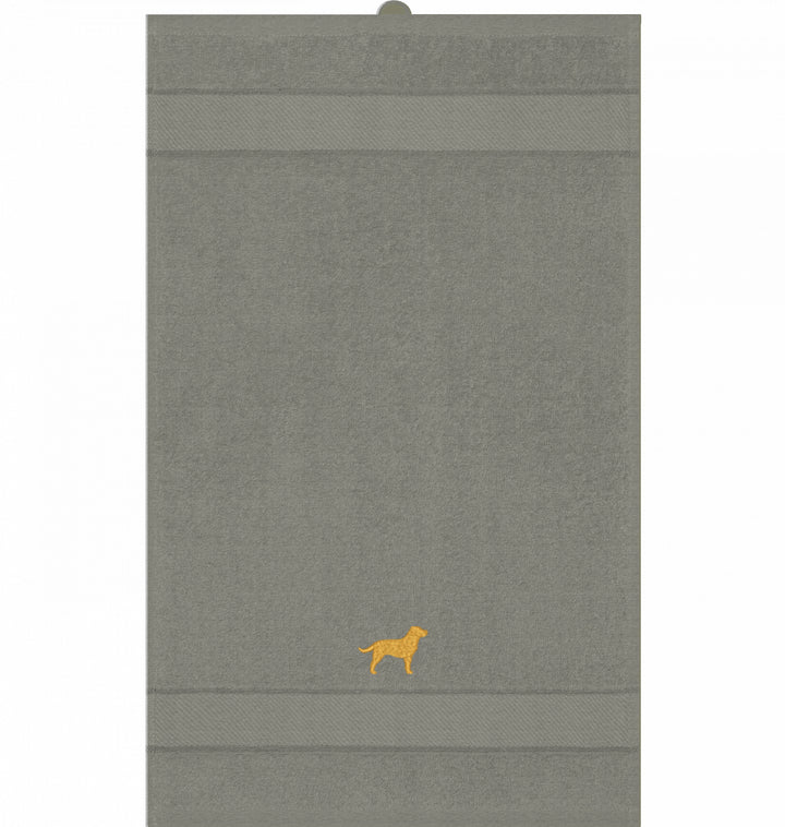 Lab love yellow - Gästehandtuch