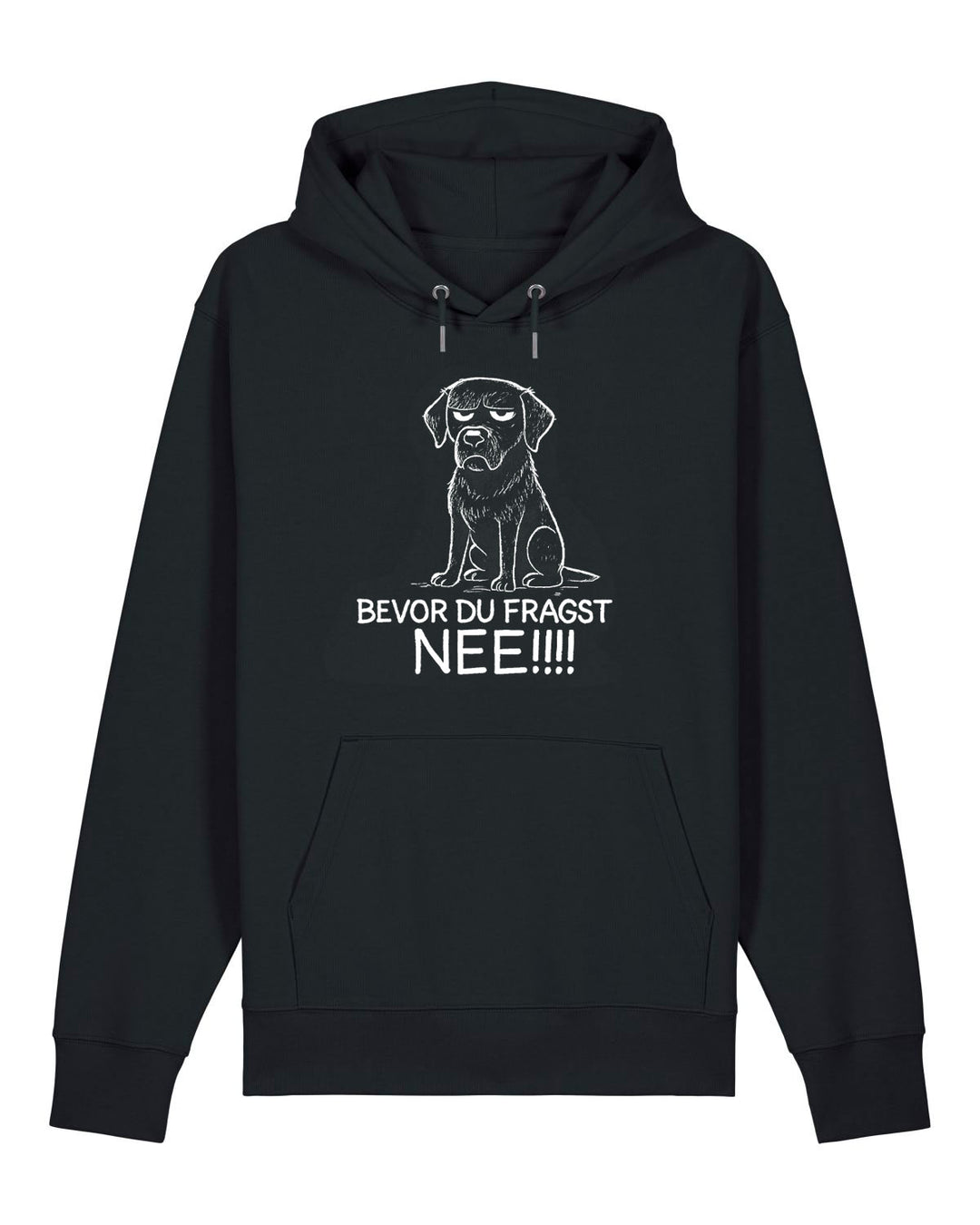 Bevor du fragst - Organic hoodie