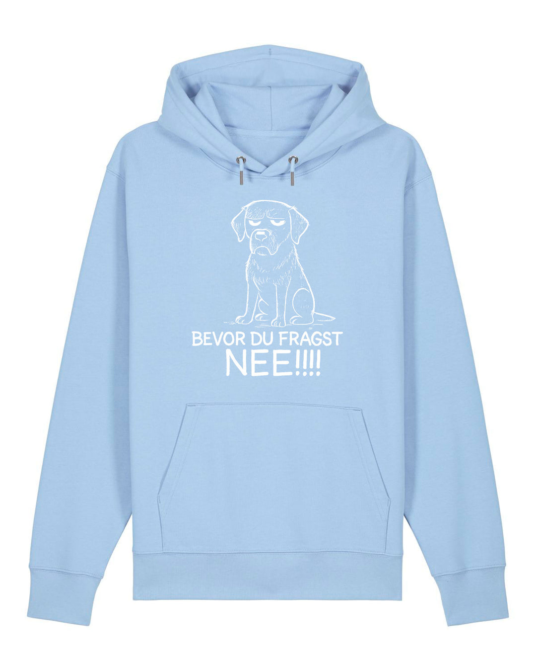Bevor du fragst - Organic hoodie
