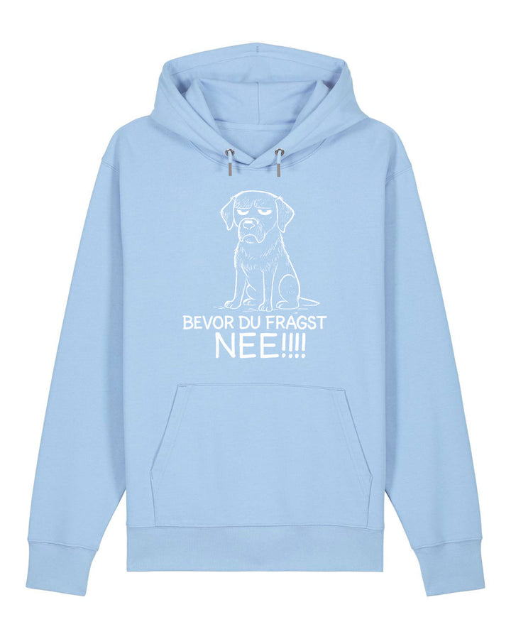 Bevor du fragst - Organic hoodie
