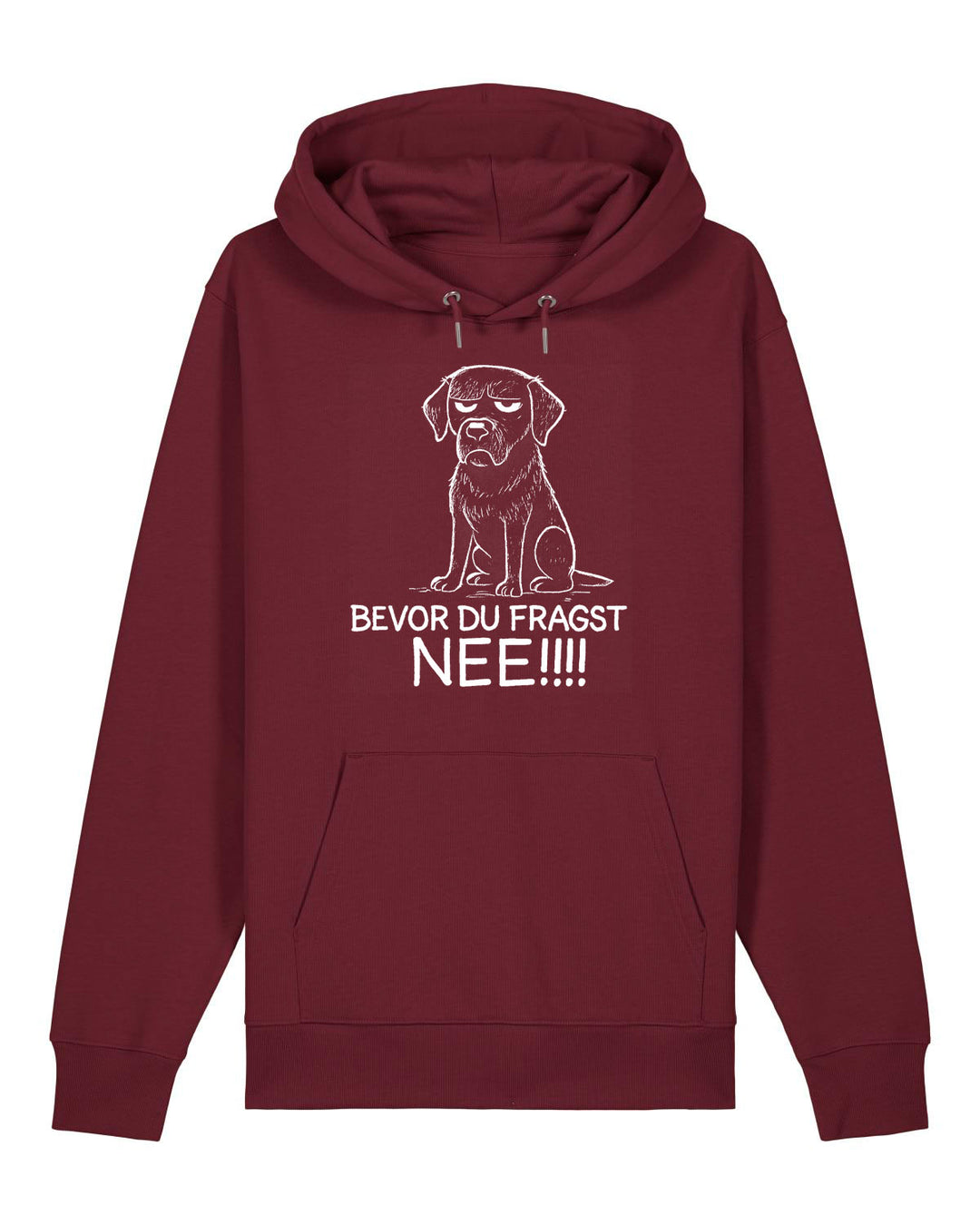 Bevor du fragst - Organic hoodie