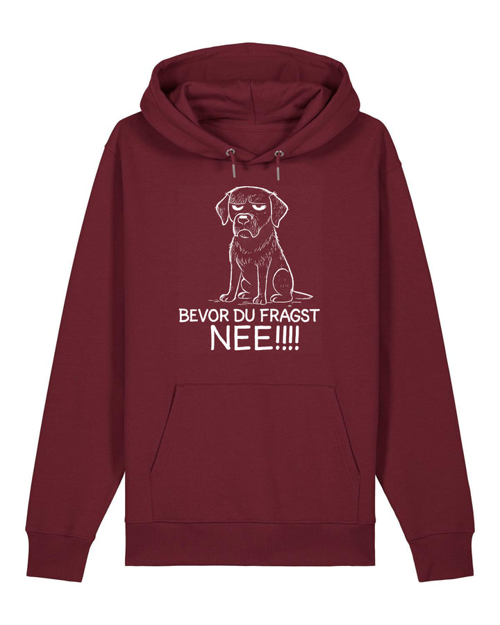 Bevor du fragst - Organic hoodie