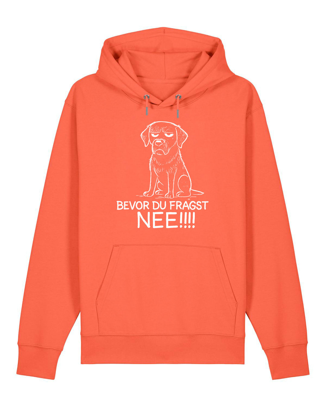 Bevor du fragst - Organic hoodie