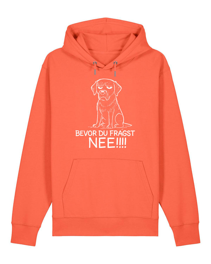 Bevor du fragst - Organic hoodie
