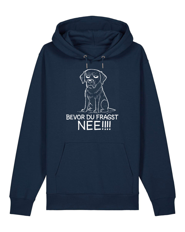 Bevor du fragst - Organic hoodie