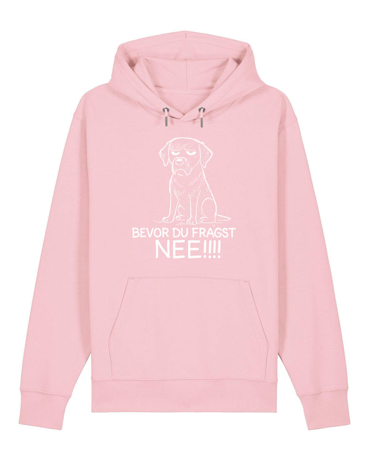 Bevor du fragst - Organic hoodie