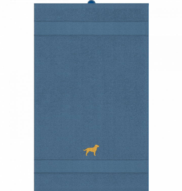 Lab love yellow - Gästehandtuch