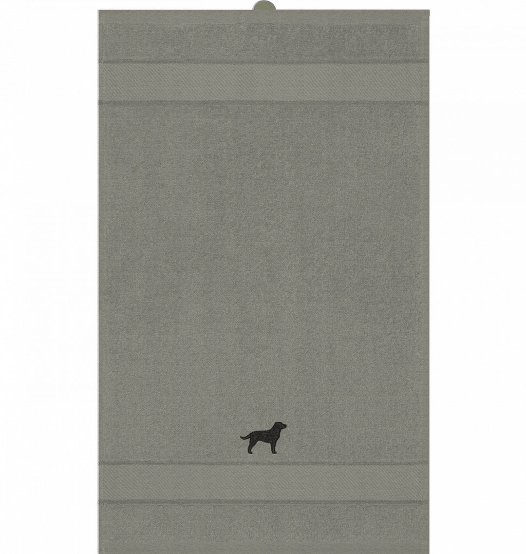 Lab love black - Gästehandtuch