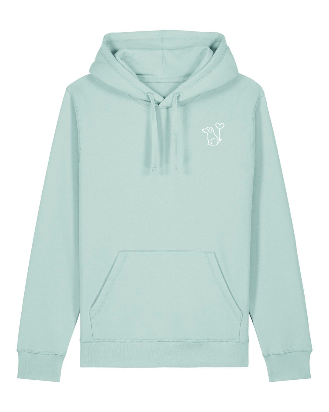 Art Dog (Stick) - Organic Hoodie (Unisex)