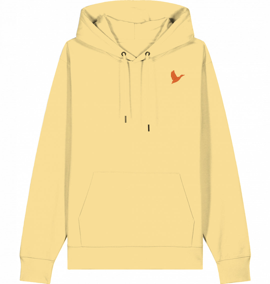 Let me fly Orange - Organic Hoodie