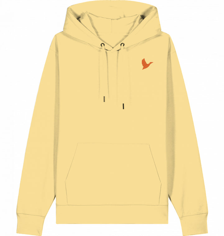 Let me fly Orange - Organic Hoodie