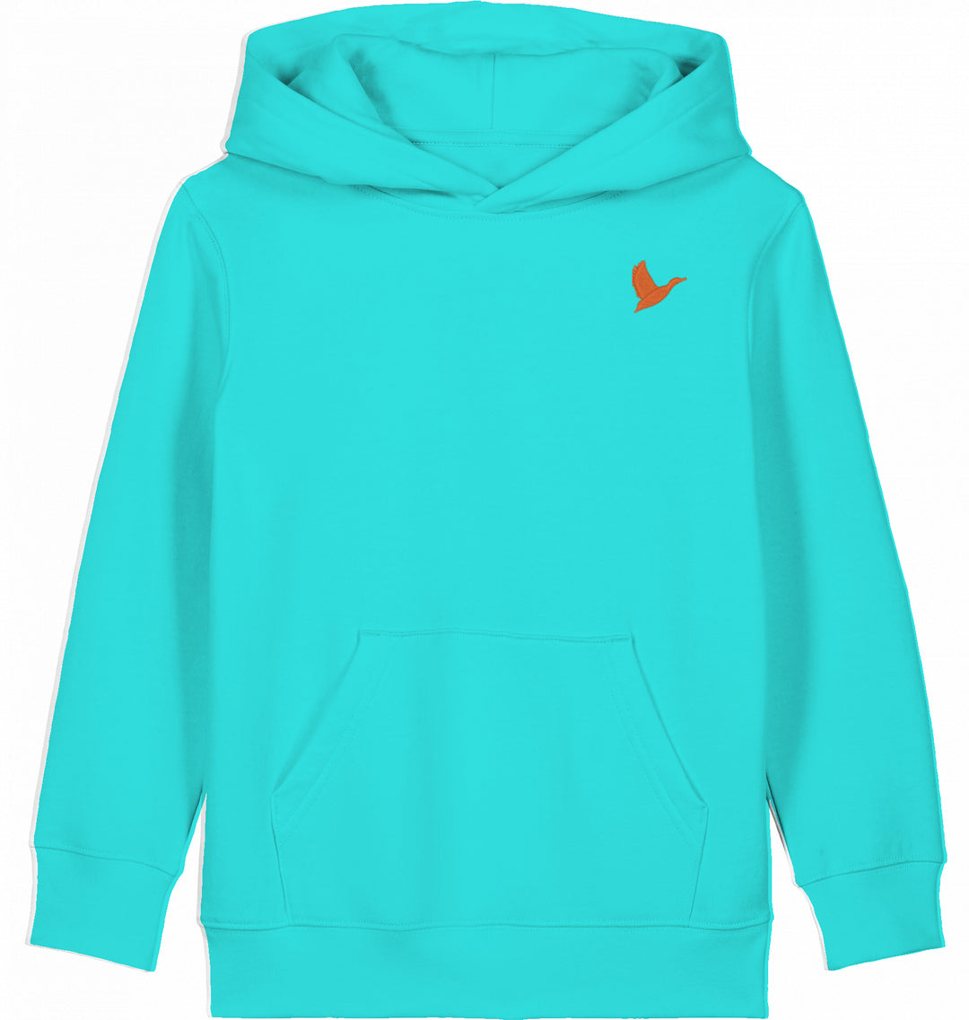 LET ME FLY Orange - Kids Organic Hoodie