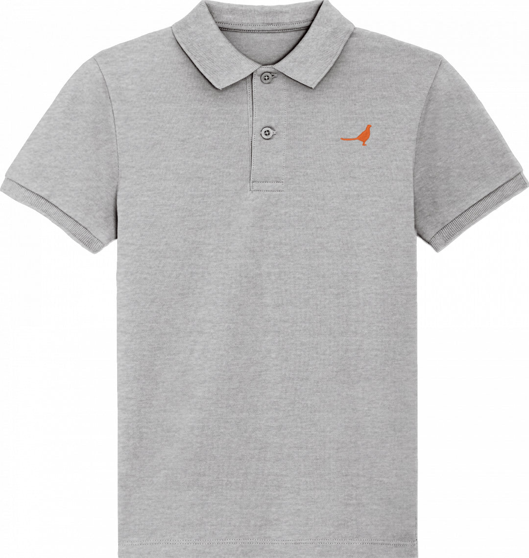 Fasan Love Orange - Organic Polo Kids