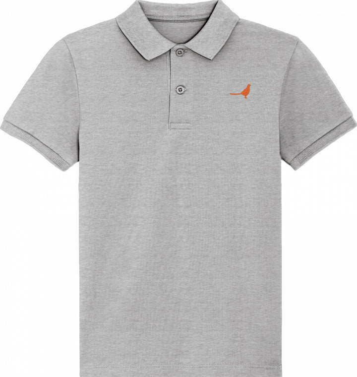 Fasan Love Orange - Organic Polo Kids
