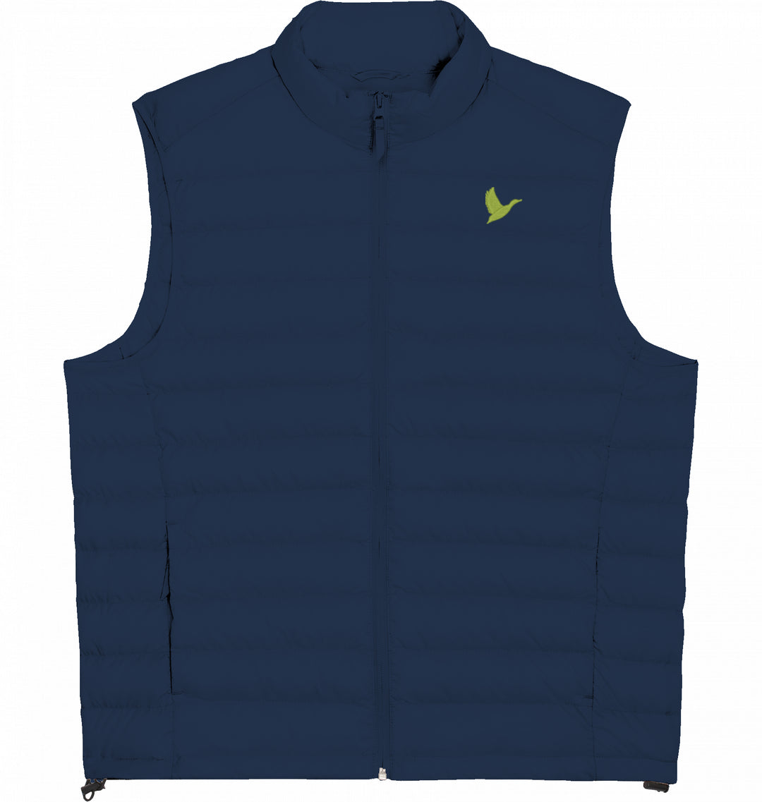 Let me fly Green- Herren Daunenweste Organic