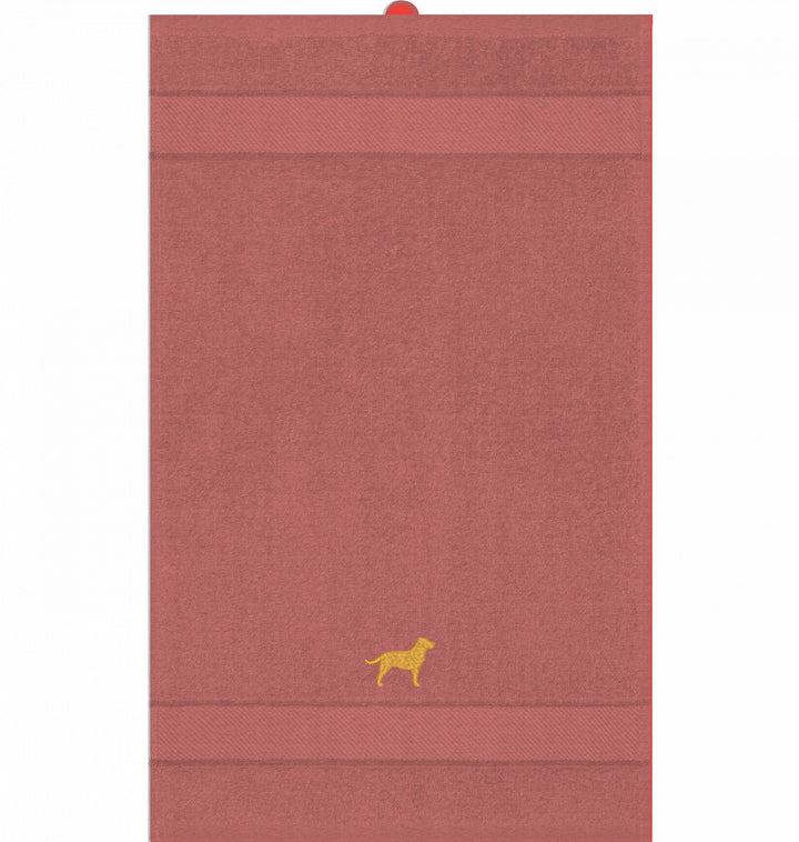 Lab love yellow - Gästehandtuch