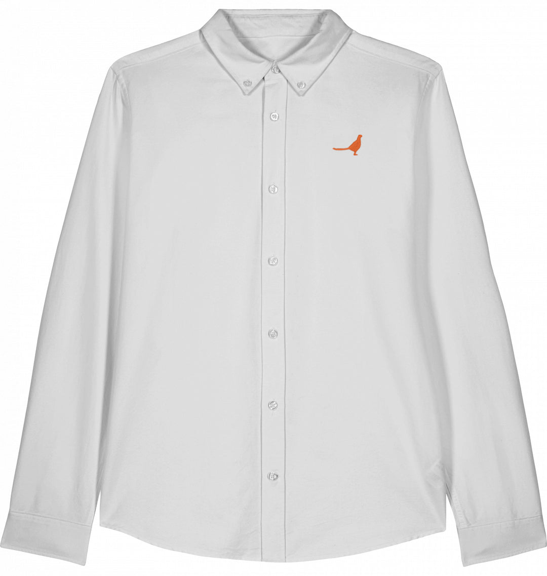 Orange Fasan - Damen Oxford Shirt Organic