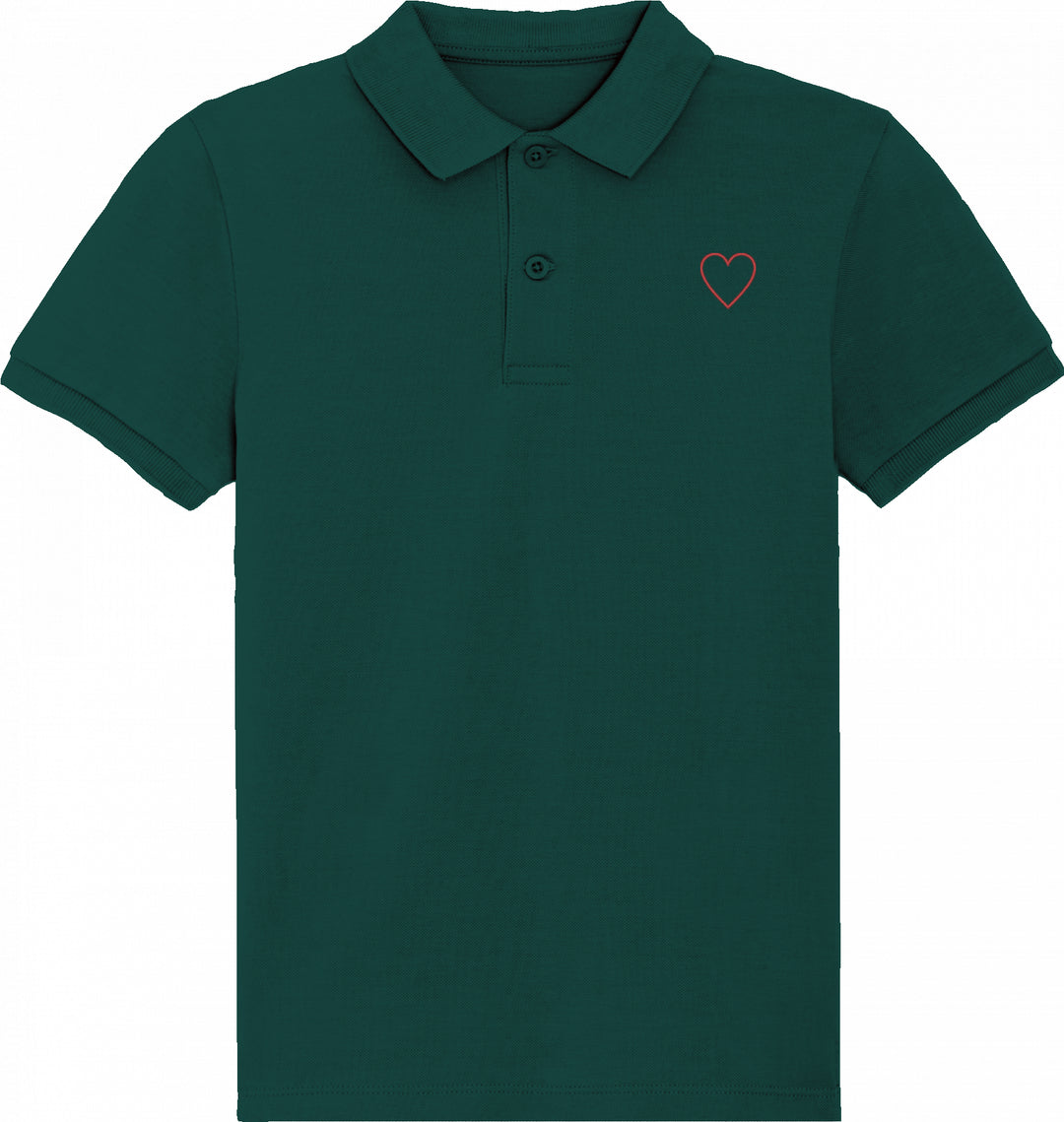 Love in light lines - Organic Polo Kids