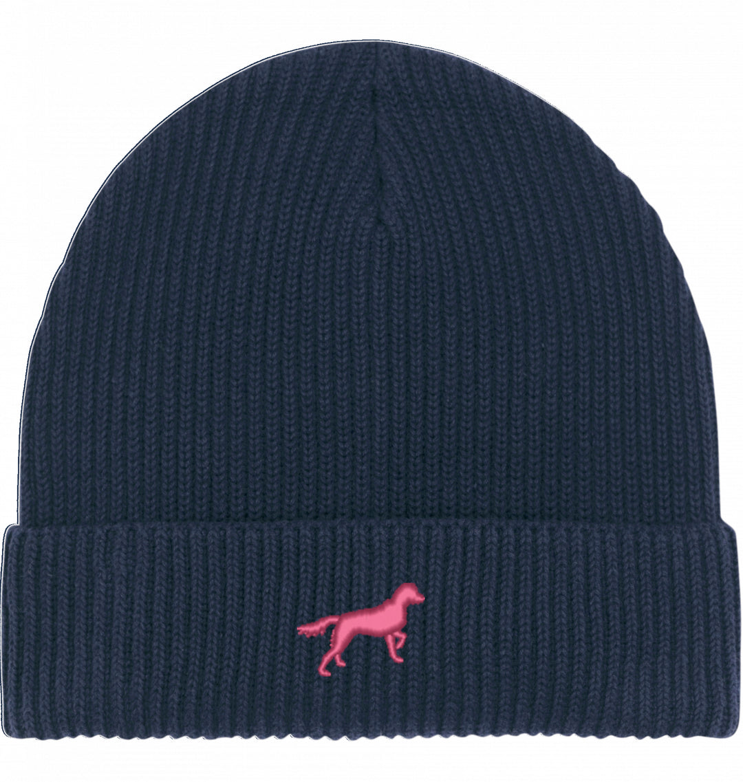 Fisherman Beanie organic - Münsterländer pink