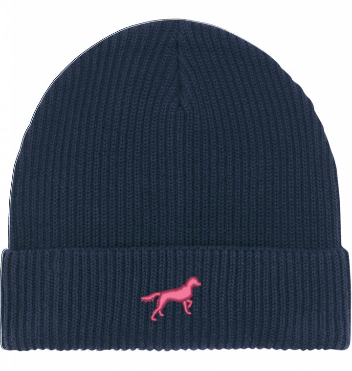 Fisherman Beanie organic - Münsterländer pink