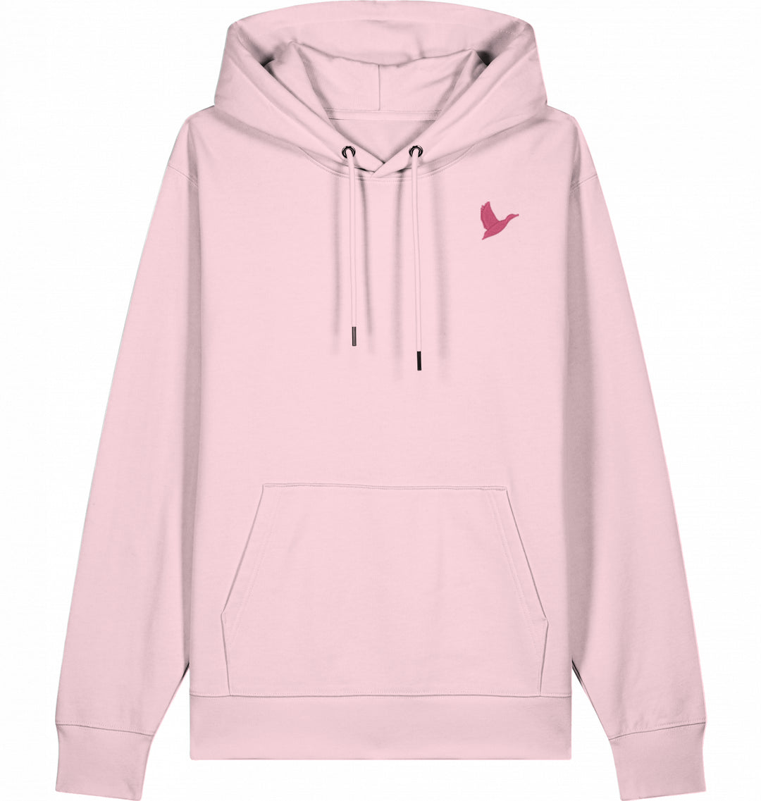 Let me fly Pink - Organic Hoodie