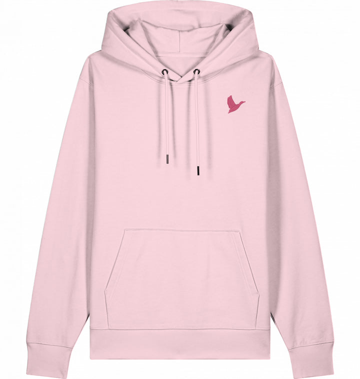 Let me fly Pink - Organic Hoodie
