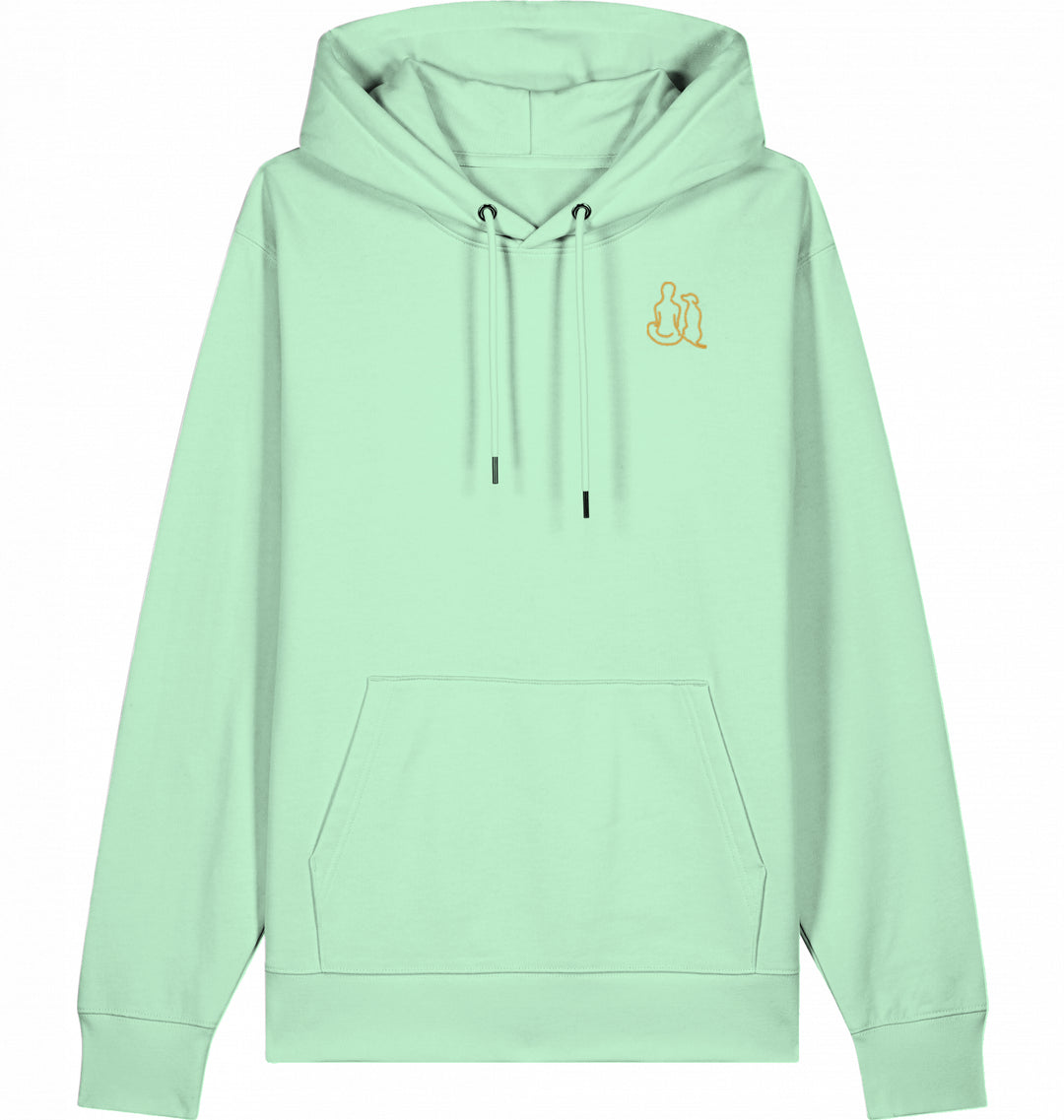 Side by Side yellow - Organic Hoodie