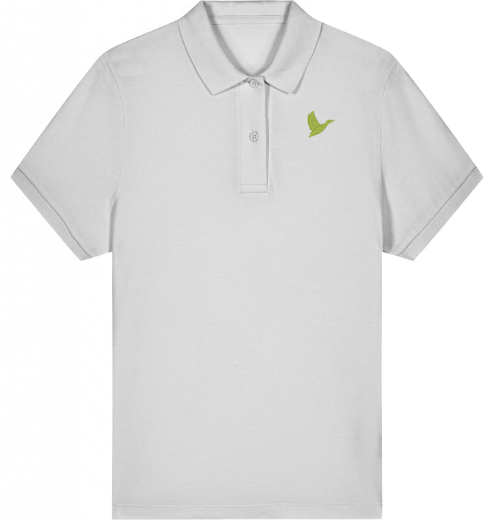 Polo Shirt Damen Organic Ente grün