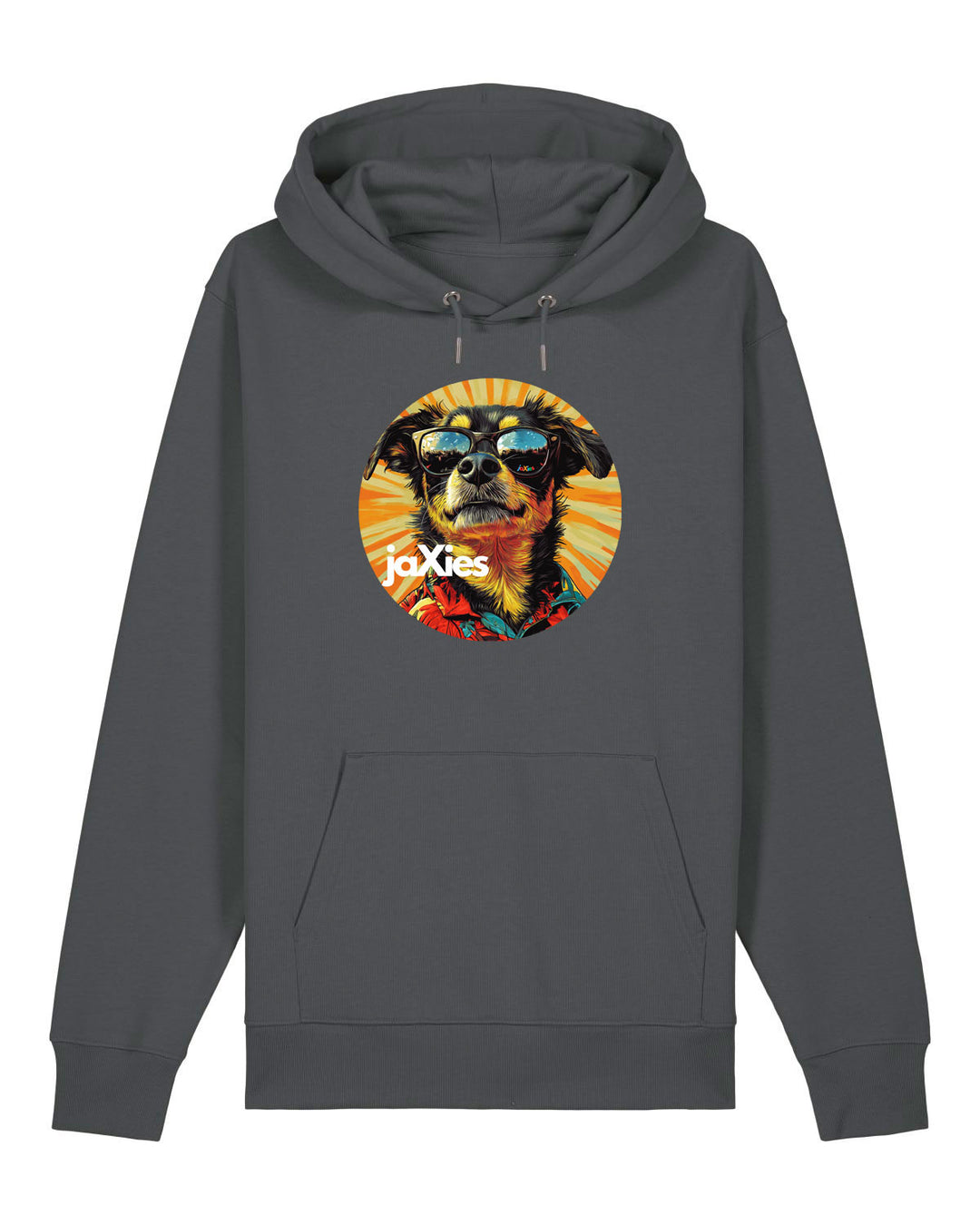 Jaxies Dog Sunshine - Organic Hoodie frontprint