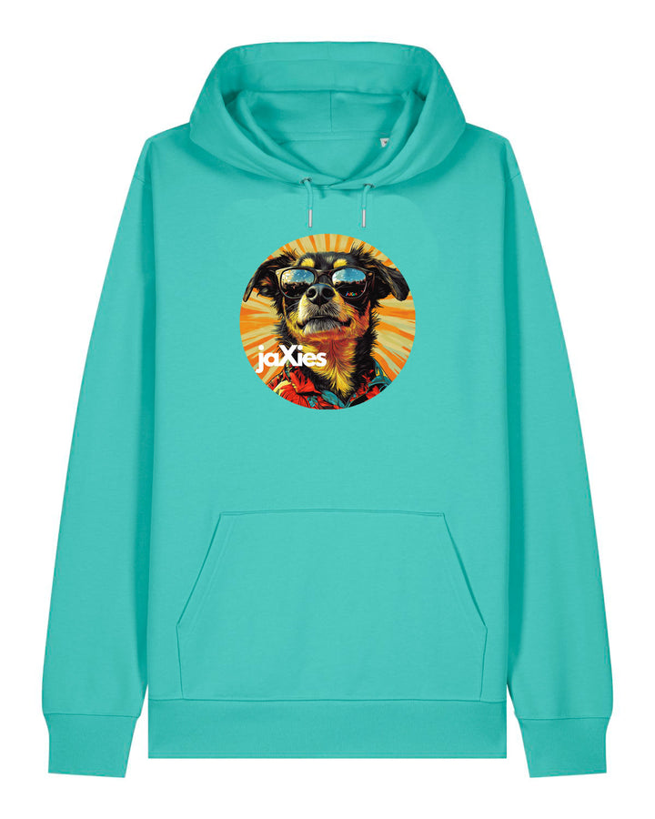 Jaxies Dog Sunshine - Organic Hoodie frontprint