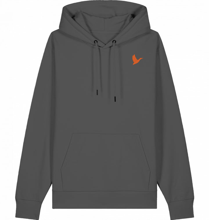 Let me fly Orange - Organic Hoodie