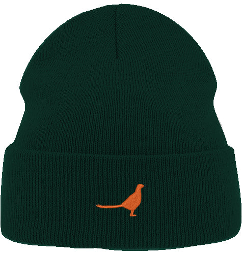 Organic Beanie - Fasan orange