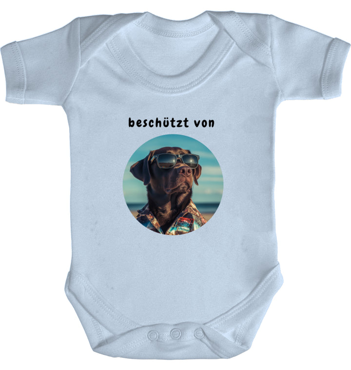 Mini Bodyguard Lab - Organic Baby Bodysuit