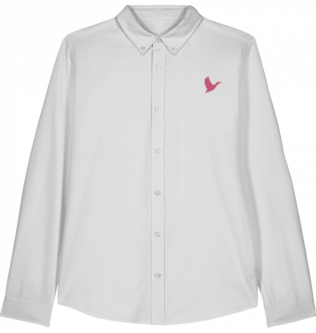 Let my fly - Damen Oxford Shirt Organic