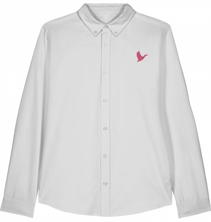 Let my fly - Damen Oxford Shirt Organic