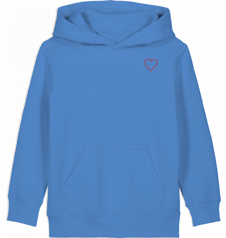 Love in light lines - Kids Organic Hoodie