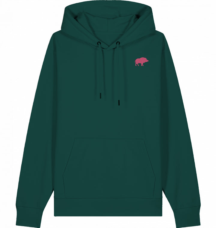 Wildlife Pink - Organic Hoodie