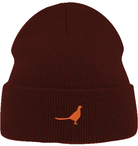 Organic Beanie - Fasan orange