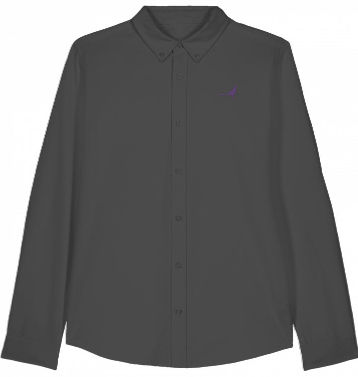 Oxford Bluse Damen - Fasan lila