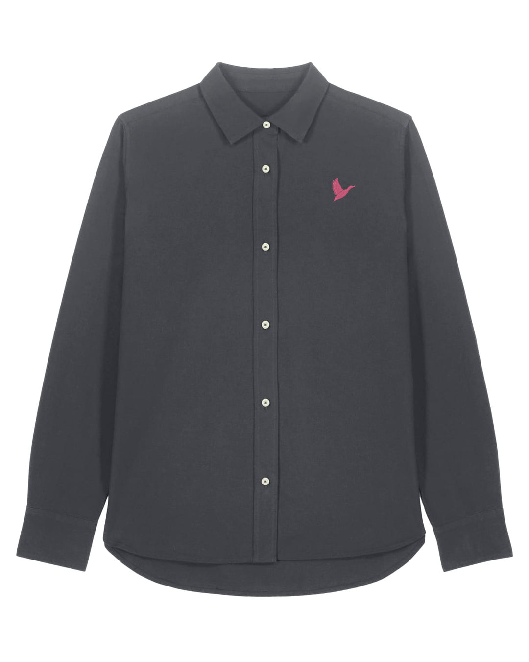 Oxford Bluse Damen - Ente pink