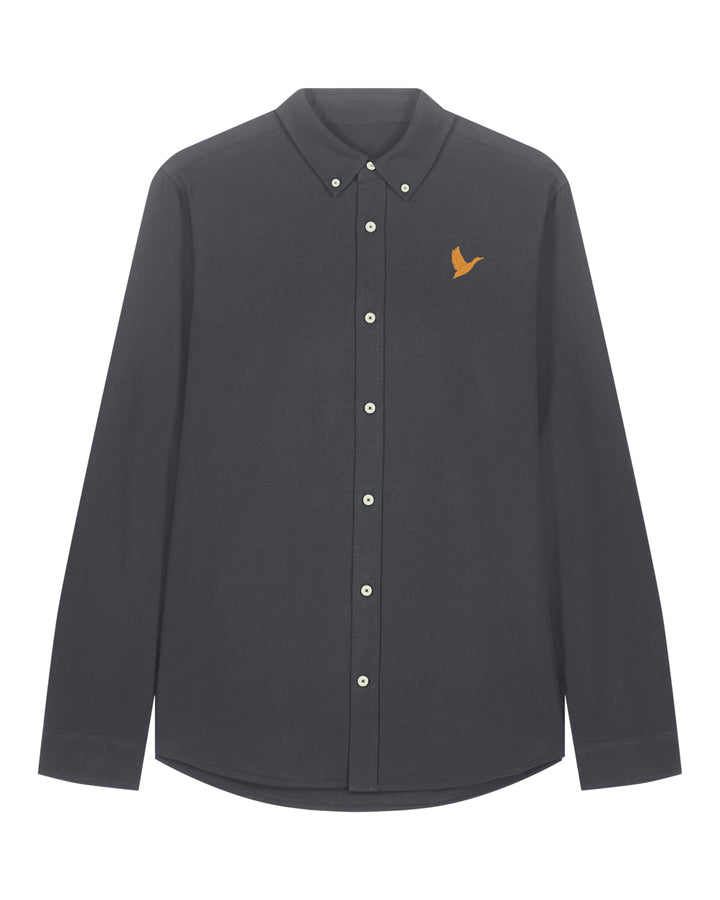 Oxford Hemd Herren - Ente gold