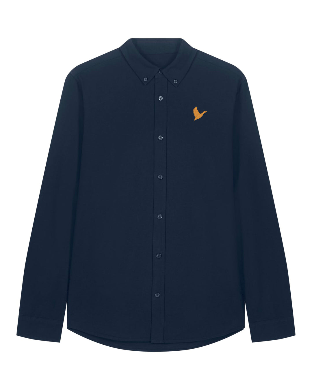 Oxford Hemd Herren - Ente gold