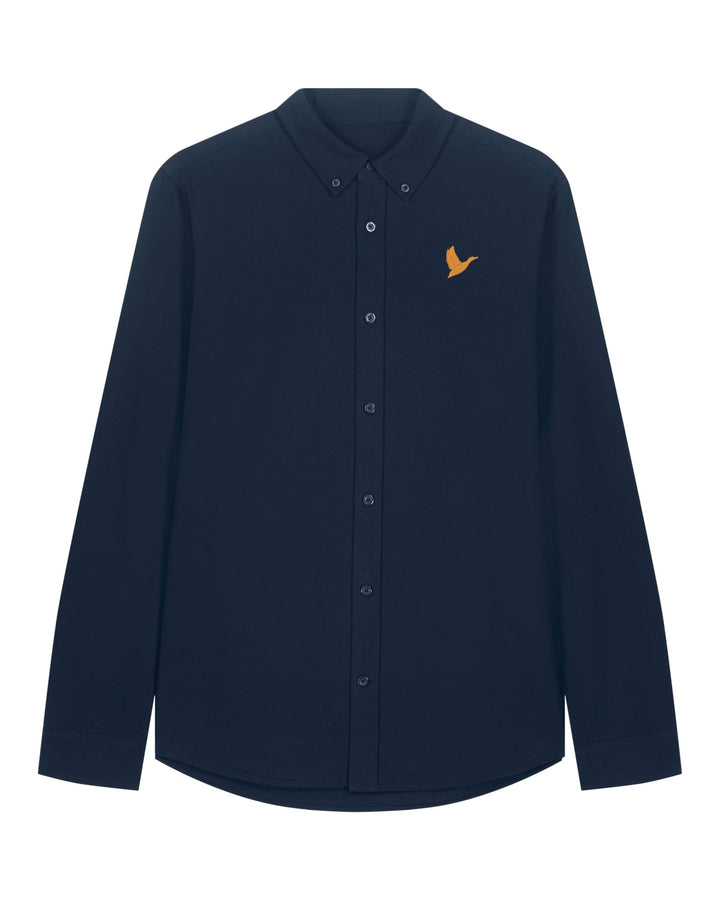 Oxford Hemd Herren - Ente gold
