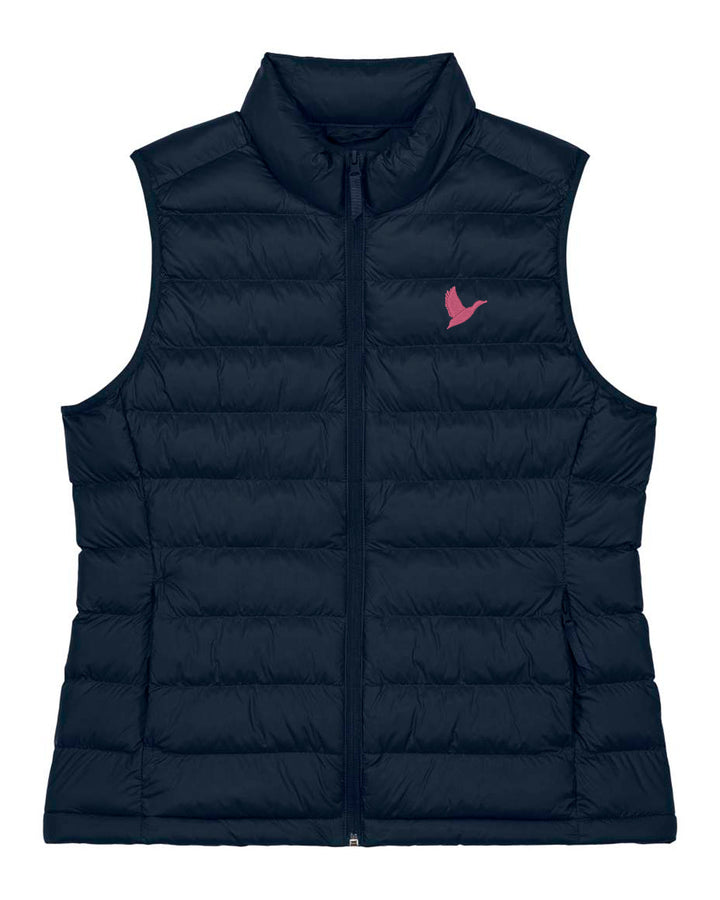 Daunenweste Damen - Ente pink