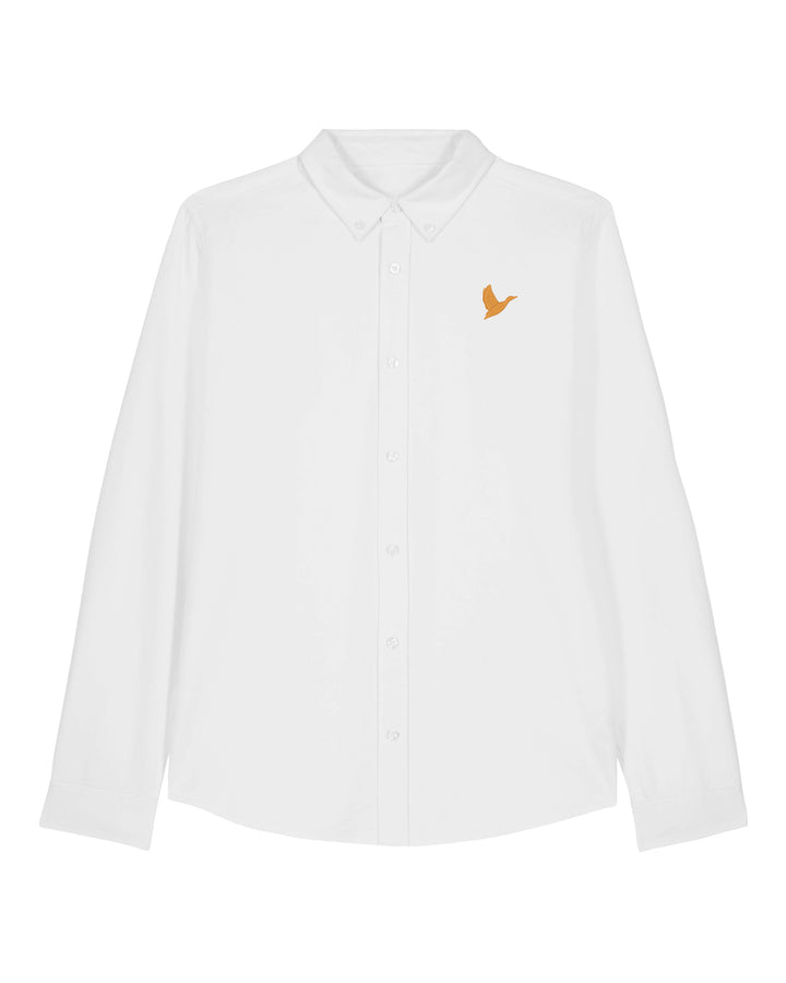 Oxford Hemd Herren - Ente gold